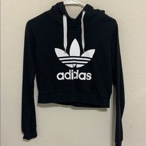 Cropped hoodie
